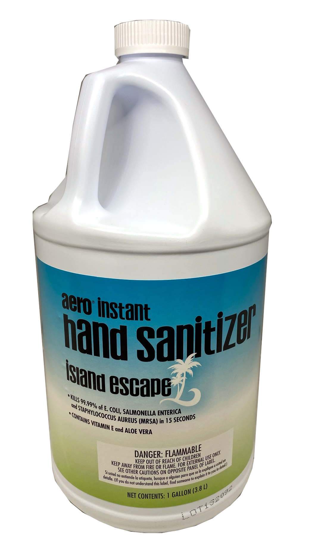 Instant Hand Sanitizer, Aero, Island Escape, 62 Alcohol with Vitamin