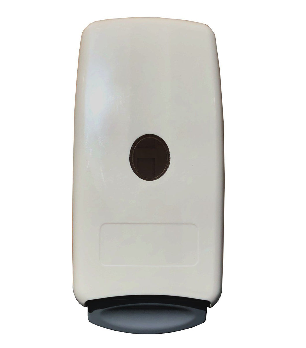 Dispenser for Foaming Hand Soap & Sanitizer, Wall-Mounted, White, for 1000 mL Bag Refills