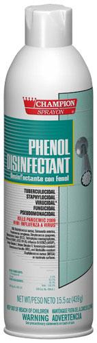  Phenol Disinfectant Champion Sprayon 15.5 oz Can - 5160, Box of 12 