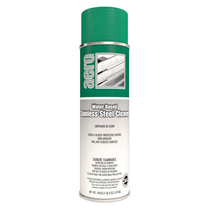  Stainless Steel Cleaner, Water Based, 20oz Can, Box of 12 