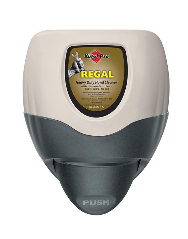 Regal Heavy Duty Hand Cleaner with Natural Scrubbers, 2000 mL Refill (1) + Dura View Dispenser (1) Kutol Pro 52DV2 Starter Kit