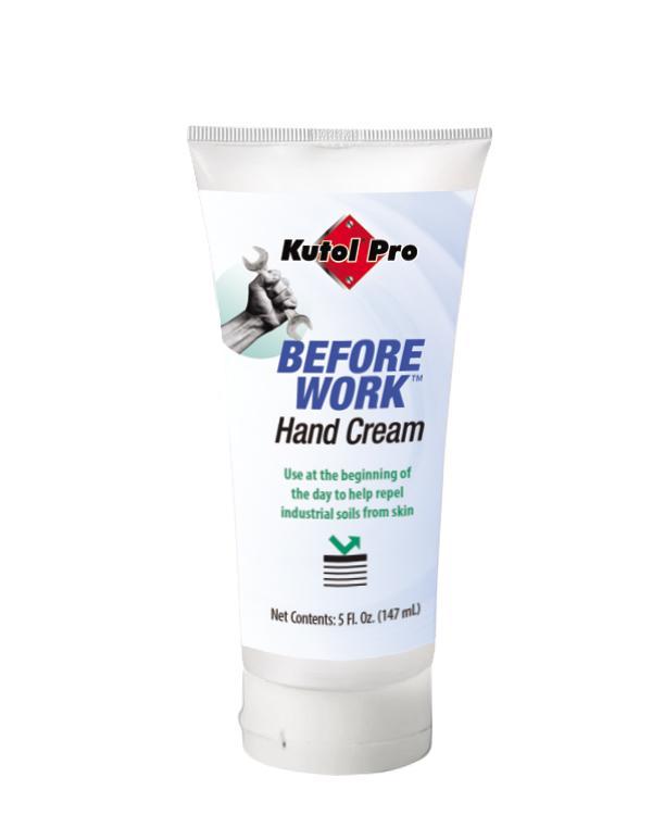 Before Work Hand Protection Cream, Works like an invisible glove, 5 oz. Tube, Kutol Pro 6415, Pack of 12