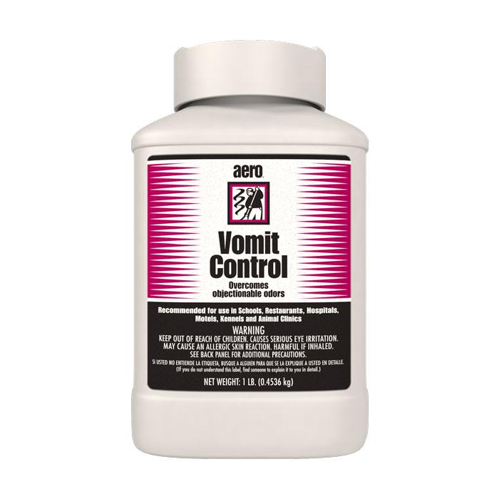  Vomit and Smelly Liquid Absorbent and Deodorizer , Vomit Control Granular, 1 lb Bottle Aero 713724PA, Box of 24 