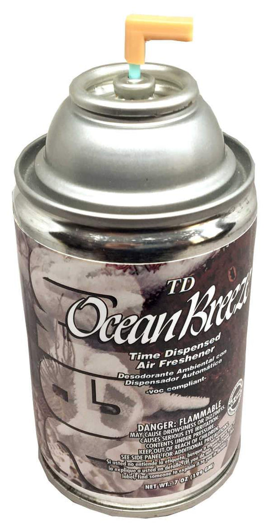 Automatic Spray Air Freshener Refills,  Ocean Breeze, 7oz Can 