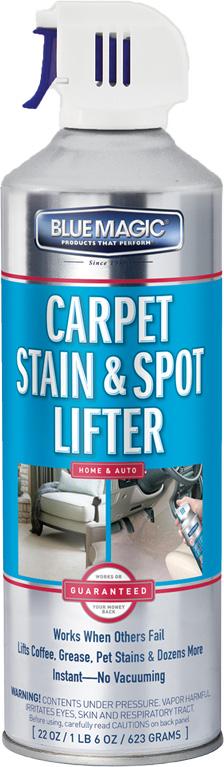 Blue Magic 900-06 Carpet Stain & Spot Lifter Spray, 22 oz Can,  Pack of 6