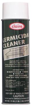 Germicidal Cleaner Disinfectant and Deododrizer Spray, 20 oz Can, Kosher NSF, Claire , Pack of 12 - 873