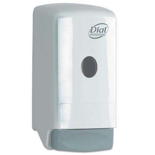 Dial Professional Manual Dispenser for 800 mL Bag Refills, Model 22, White , Pack of 1 - 03226