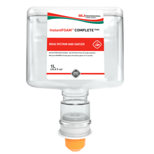 Load image into Gallery viewer, InstantFoam Complete Alcohol Hand Sanitizer, 1.0 Liter TF Ultra Refill - IFC1TF, Pack of 3
