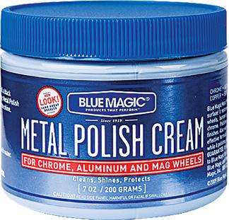 Blue Magic 400-06 - Metal Polish Cream, 7 oz Jar, Box of 6