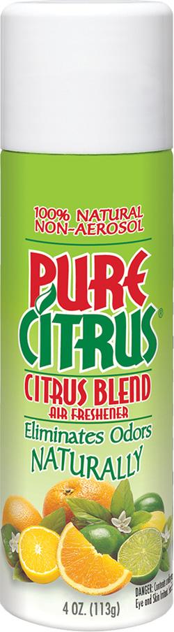 Pure Citrus® NA229-6 - Air Freshener Spray, Citrus Blend, 4 oz. Can, Box of 6