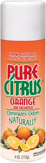 Pure Citrus® NA228-6 - Air Freshener Spray, Orange, 4 oz. Can, Pack of 1