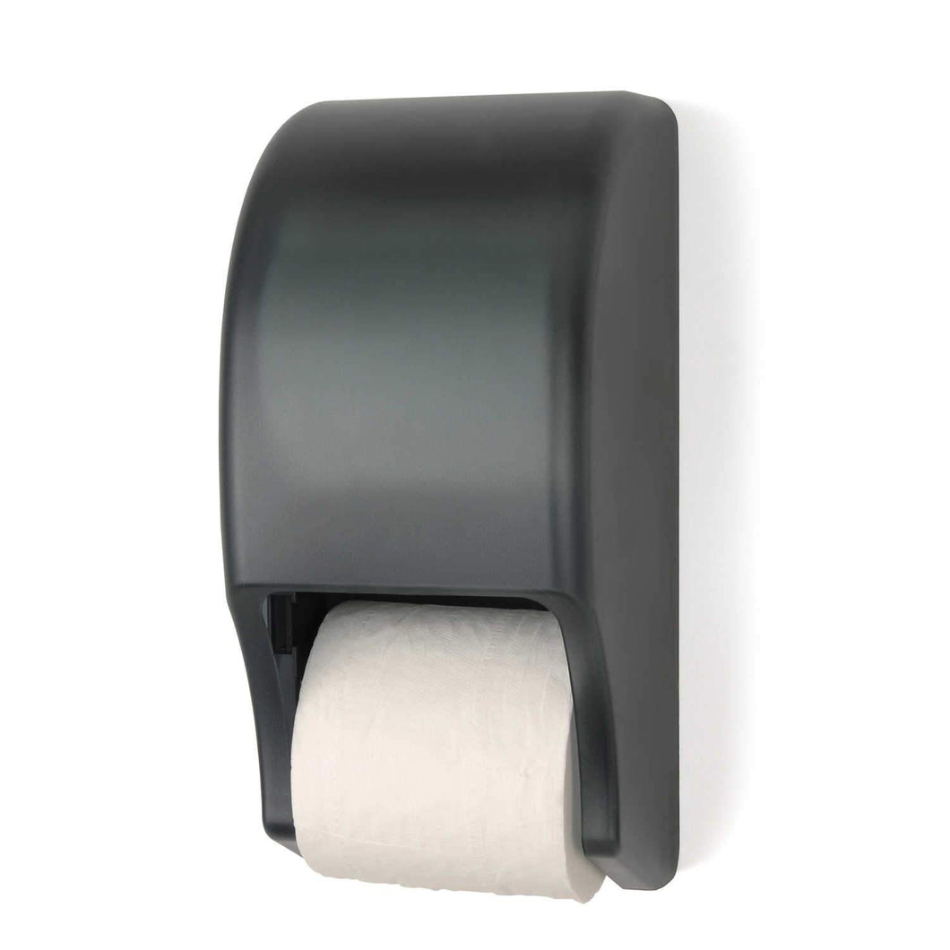  Two-Roll Standard Tissue Dispenser, Dark Translucent, Palmer Fixture RD0028 