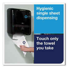Load image into Gallery viewer, Tork Matic® 5510282 Hand Towel Roll Dispenser, Elevation, Manual, H1, Black
