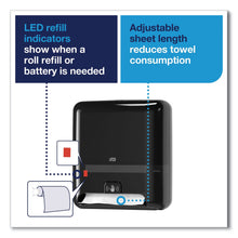 Load image into Gallery viewer, Tork Matic® 5511282 Hand Towel Roll Dispenser with Intuition Sensor, Automatic, Black

