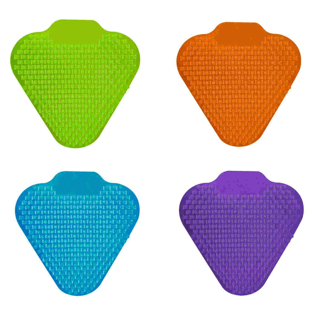 Urinal Screen, Anti-Splash, Tropical Fragrances, Sample Pack of 4