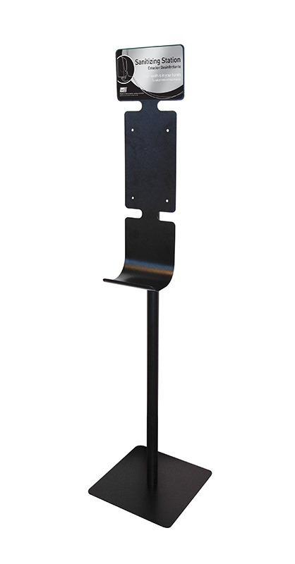 Mobile Hand Sanitizing Station Floor Stand for DEB ULTRA TouchFREE Dispensers - 92752