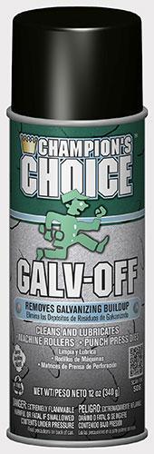 Galvanized Remover & Lubricant, Galv-Off, 12oz Can, Champion's Choice - 5117, Pack of 6