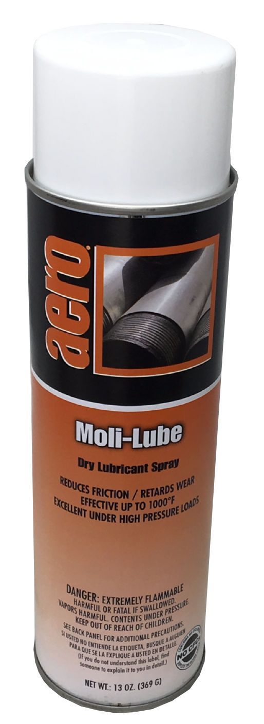  Dry Lubricant Graphite & disulfide Spray, Moli-Lube, 13oz Can, Box of 12 