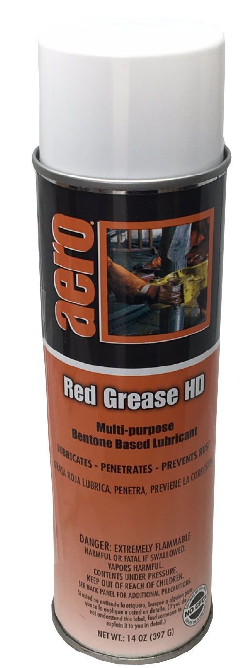  Bentone Based Lubricant, Multi-Purpose, Red Gease, 14oz Can, Box of 12 