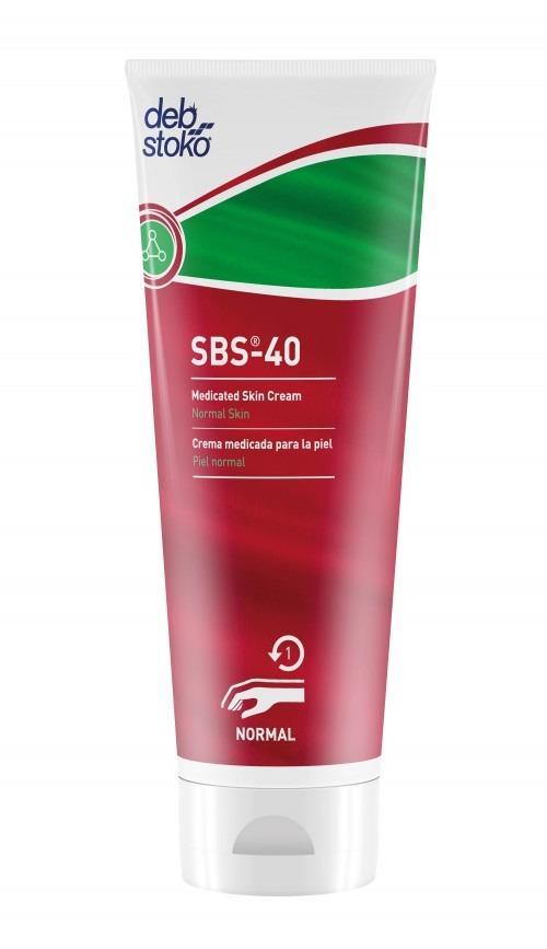 SBS 40 Medicated Skin Cream 100ml Tube - SBS100ML, Pack of 12