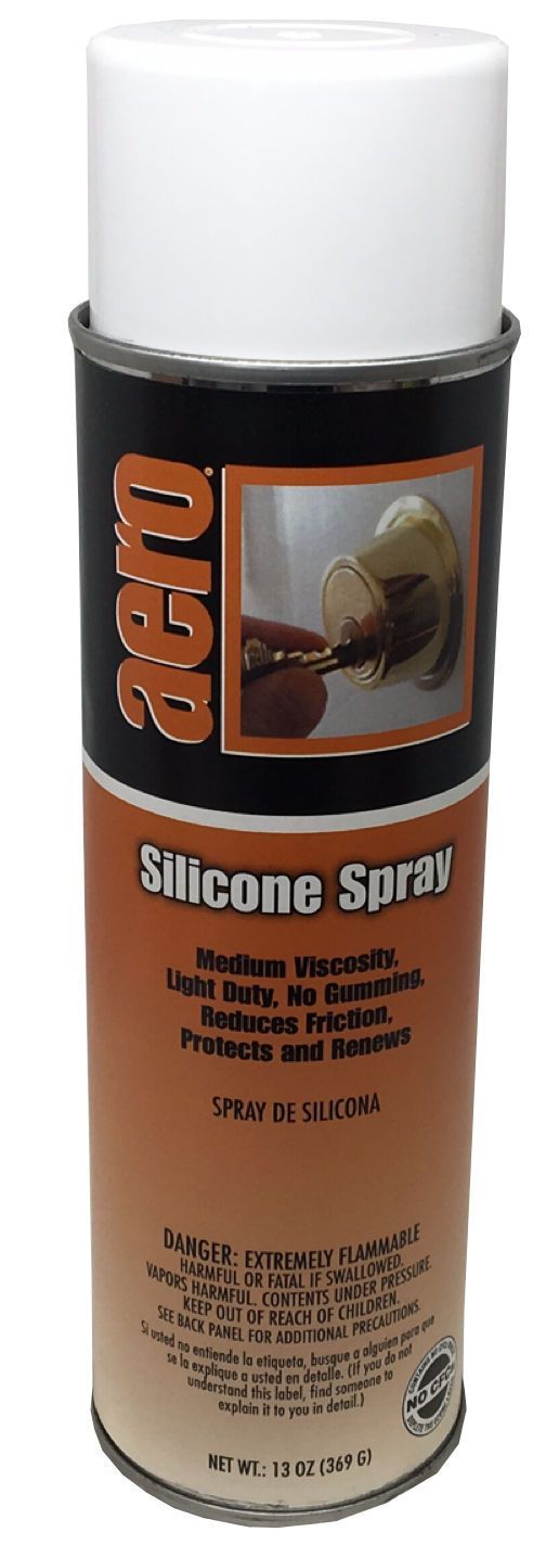  Silicone Spray Lubricant, Aero, 13oz Can, Box of 12 