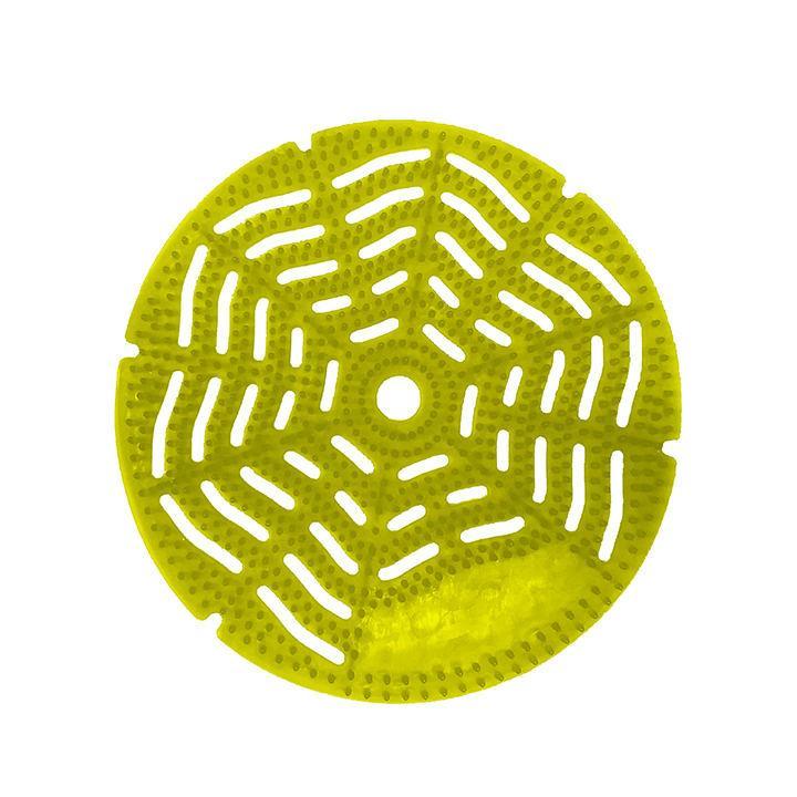 Urinal Screens, Scented Gel,  Mango, Yellow, Pack of 10