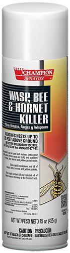 Wasp, Bee & Hornet Killer, Champion Sprayon 15 oz Can, Pack of 3