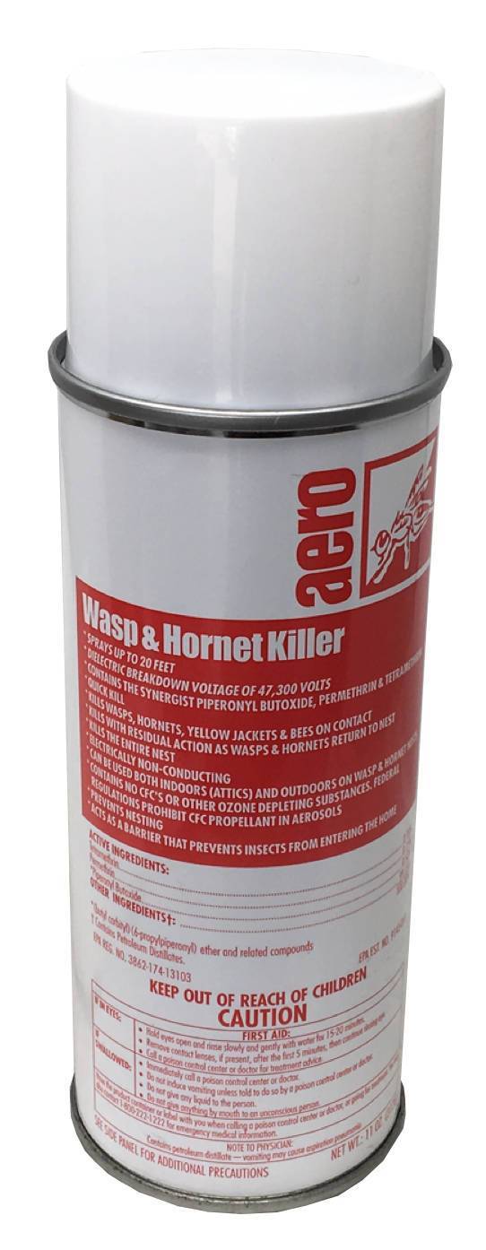  Wasp & Hornet Killer Spray, Aero, 11oz Can, Box of 12 